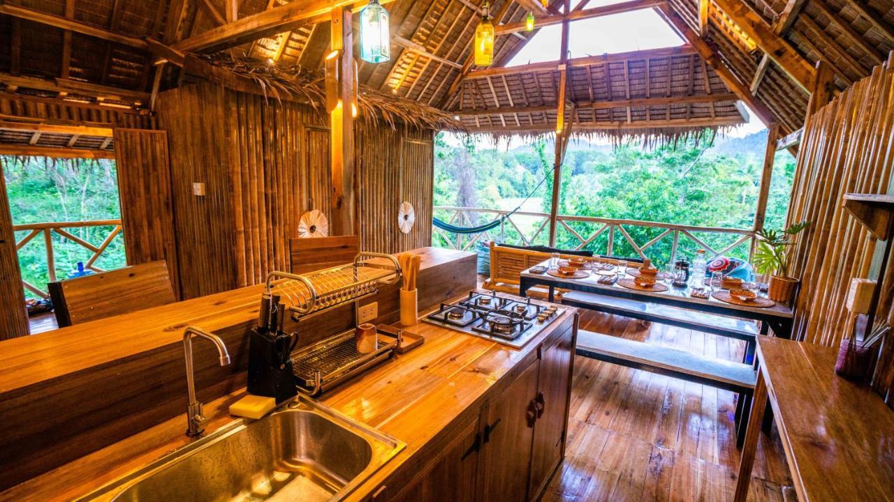 Barya Lang Villa- Native Villa With Jeepney Room El Nido Luaran gambar